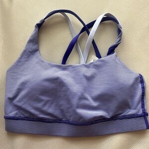 Lululemon purple bra size 4